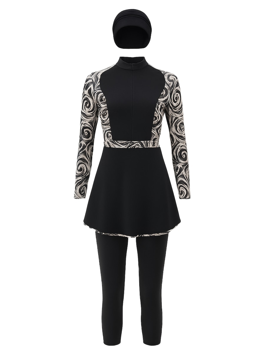 Платье-купальник C&City, черный
Платье-купальник C&City, черный