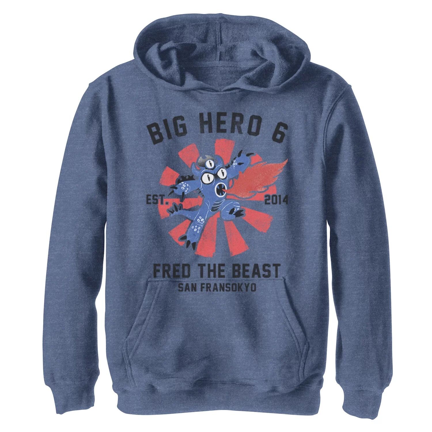 Флисовая толстовка с рисунком Disney's Big Hero 6 для мальчиков 8–20 лет с плакатом Fred The Beast Disney
Флисовая толстовка с рисунком Disney's Big Hero 6 для мальчиков 8–20 лет с плакатом Fred The Beast Disney