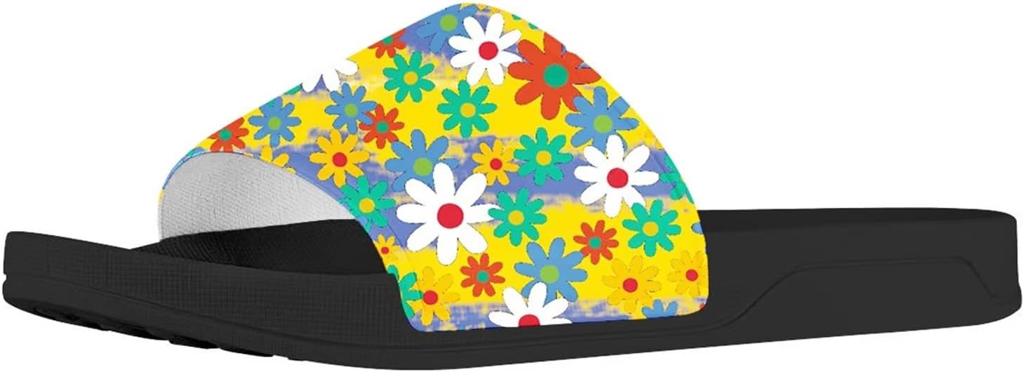 Сланцы Forchrinse с леопардовым и гепардовым принтом для мужчин и женщин, нескользящие домашние и душевые тапочки, спортивные легкие сандалии, Colorful Daisy
Сланцы Forchrinse с леопардовым и гепардовым принтом для мужчин и женщин, нескользящие домашние и душевые тапочки, спортивные легкие сандалии, Colorful Daisy