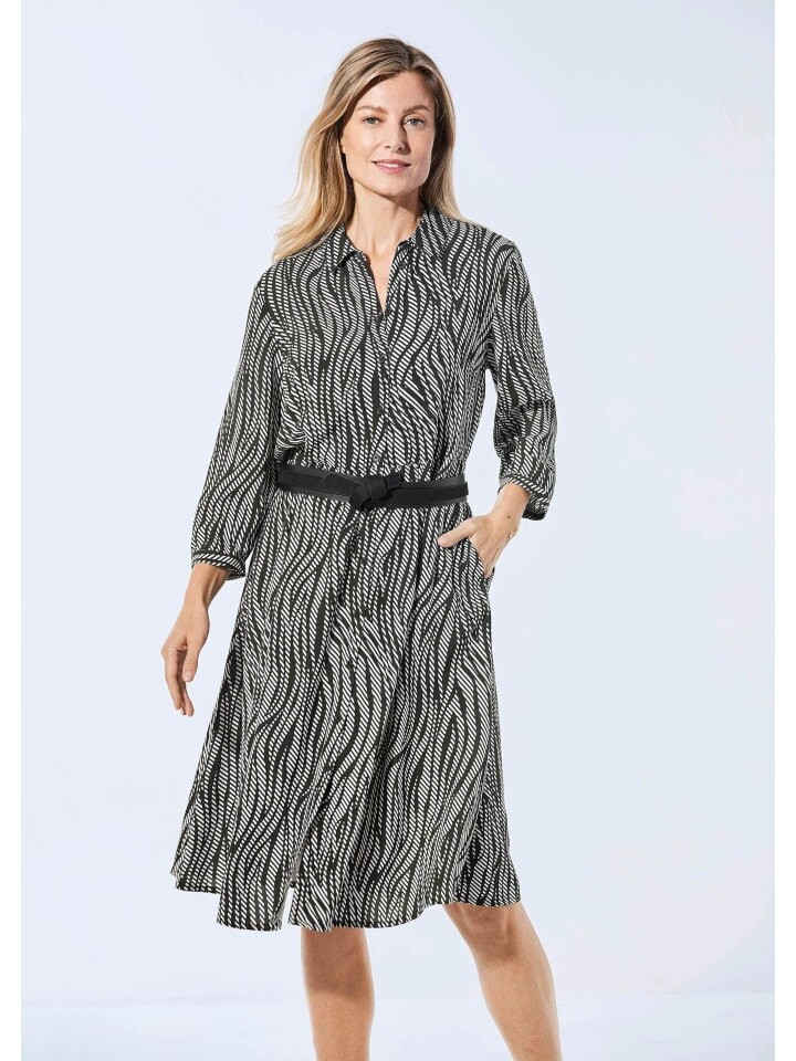 Длинное платье GOLDNER, цвет schwarz/cremeweiß/gemustert
Длинное платье GOLDNER, цвет schwarz/cremeweiß/gemustert