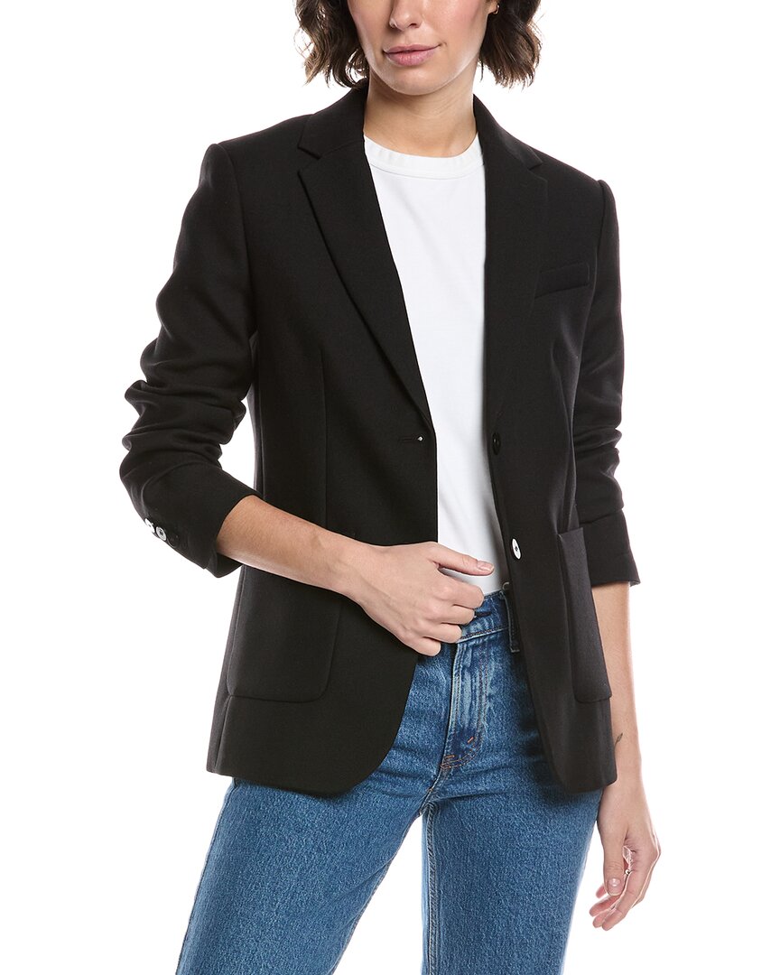 Шерстяной классический пиджак Theory, черный
Шерстяной классический пиджак Theory, черный