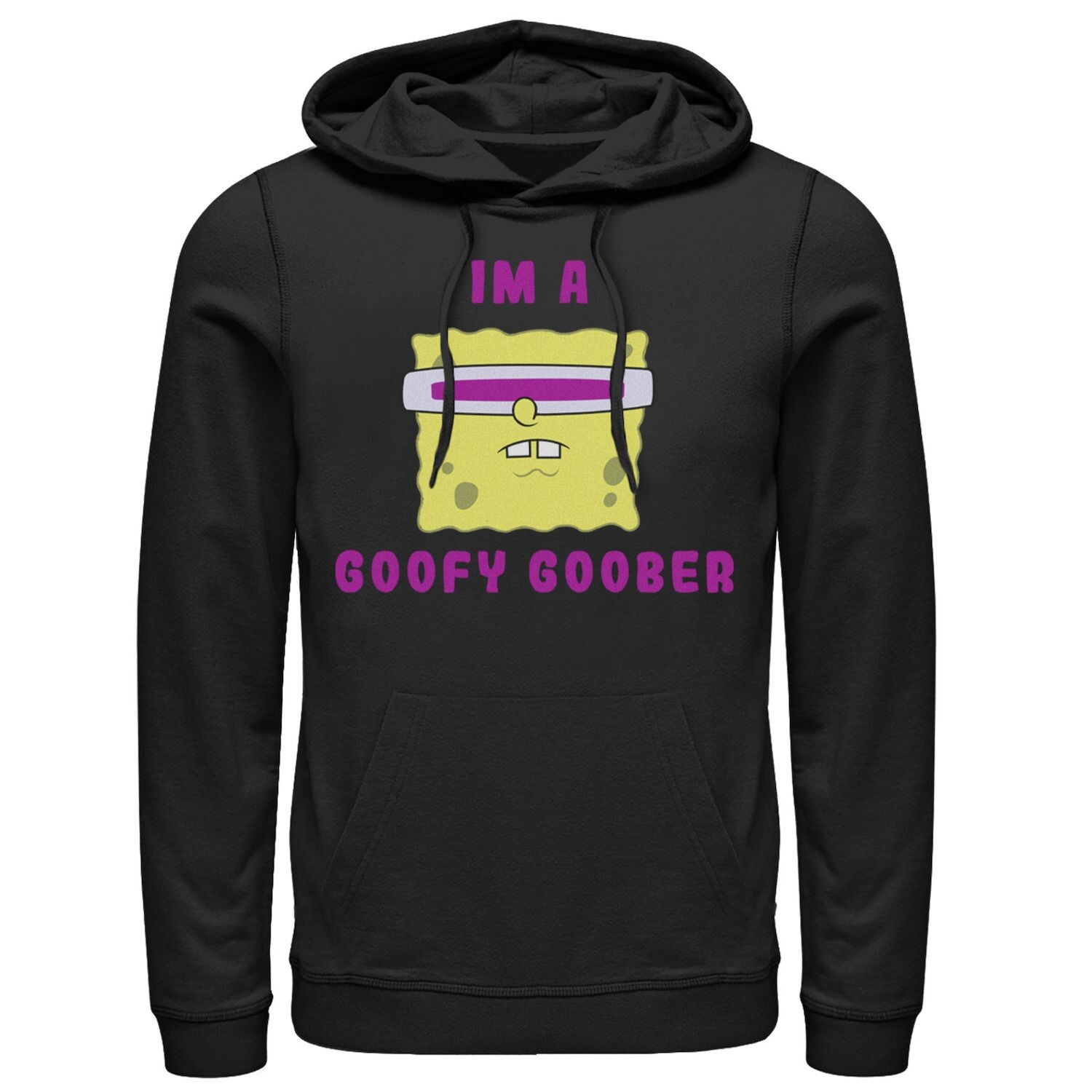 Мужская толстовка с рисунком Губка Боб Квадратные Штаны I'm A Goofy Goober и портретом Nickelodeon, черный
Мужская толстовка с рисунком Губка Боб Квадратные Штаны I'm A Goofy Goober и портретом Nickelodeon, черный