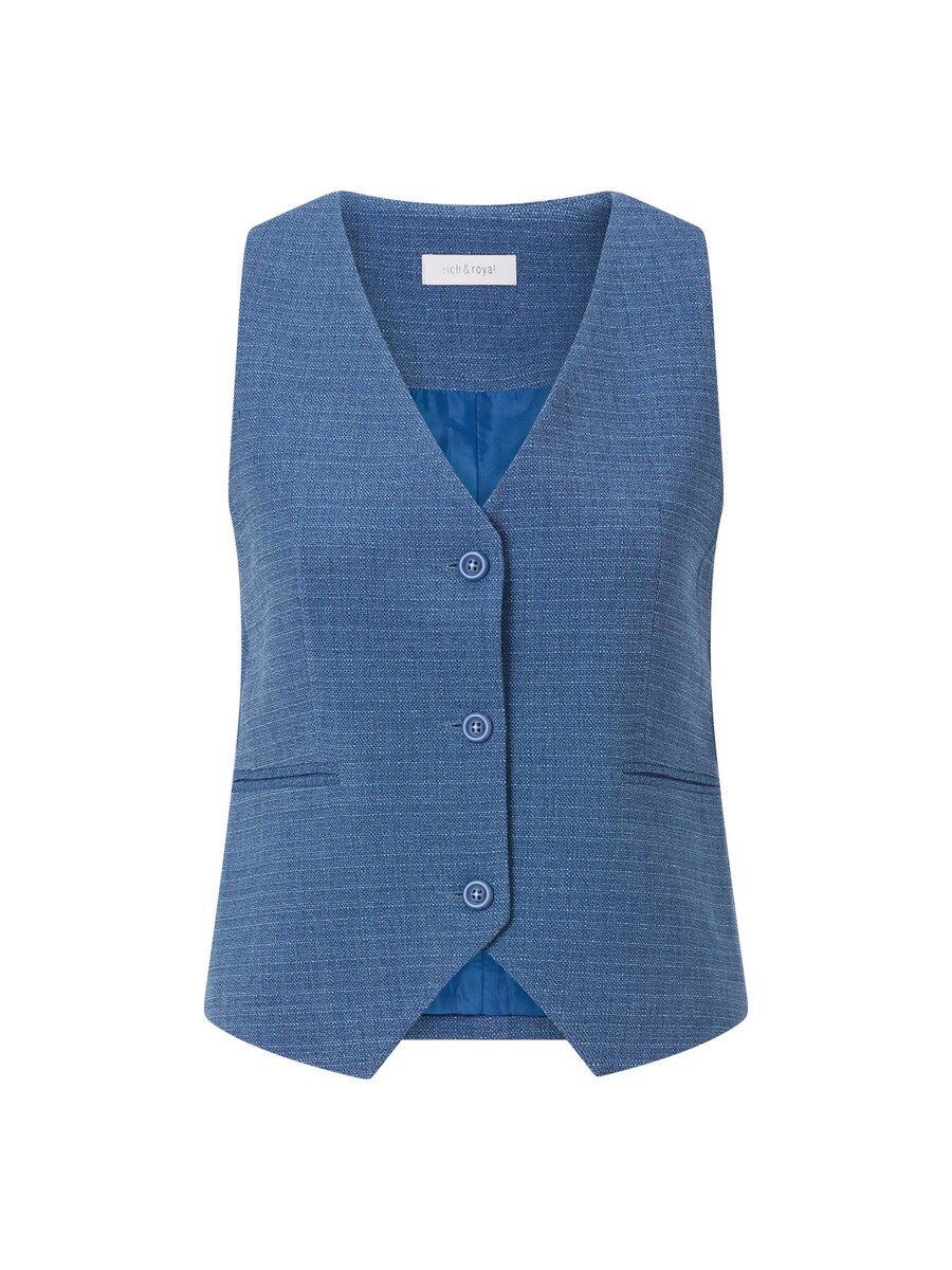 Костюмный жилет Rich & Royal, синий
Костюмный жилет Rich & Royal, синий