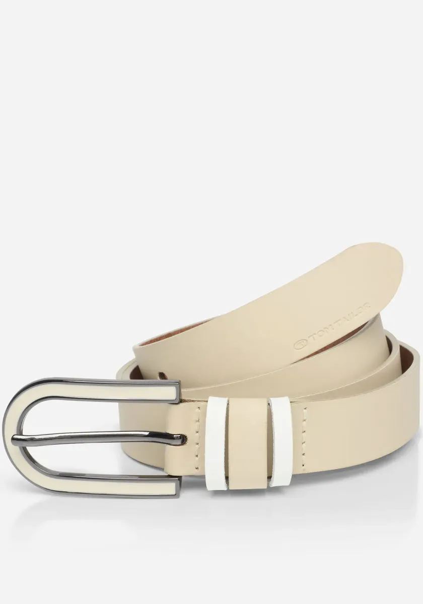 Кожаный ремень TOM TAILOR "TTSHINEAD", женский ремень шириной 2,5 см, незаменим на весну и лето, кремовый
Кожаный ремень TOM TAILOR "TTSHINEAD", женский ремень шириной 2,5 см, незаменим на весну и лето, кремовый