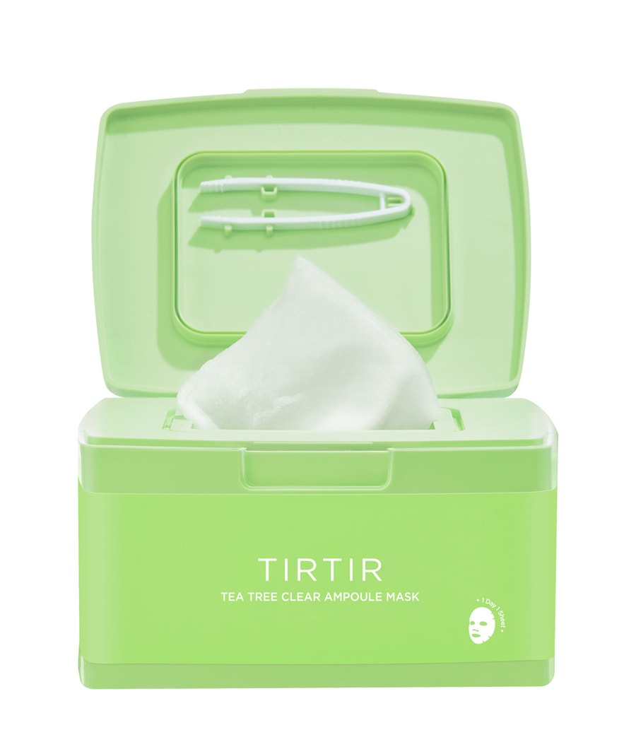 Тканевая маска TirTir Tea Tree Clear Ampoule Mask, 350g
Тканевая маска TirTir Tea Tree Clear Ampoule Mask, 350g