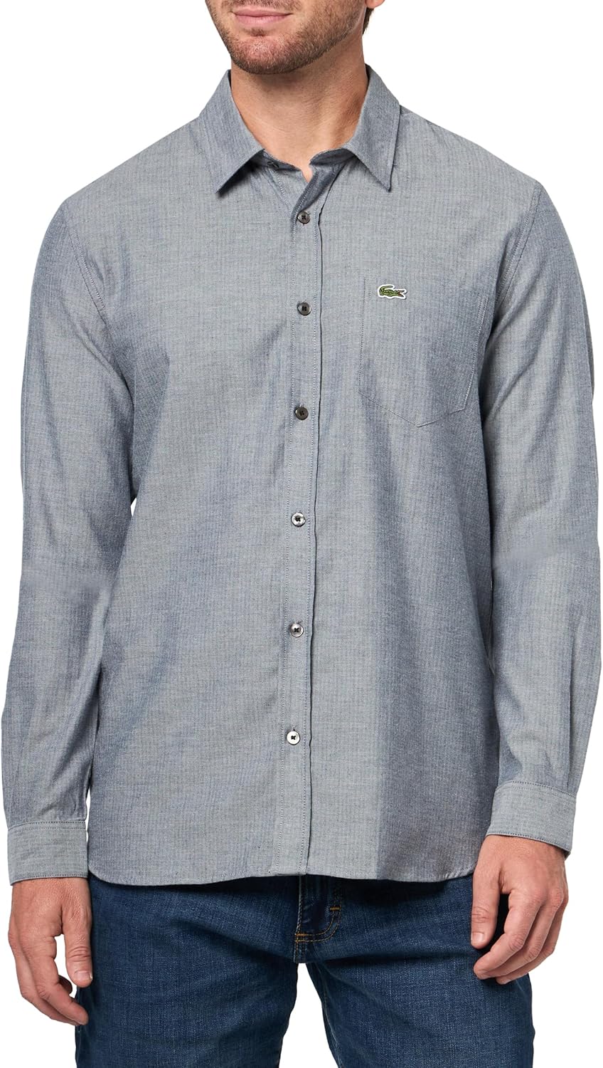 Lacoste мужская рубашка Regular Fit из хлопка, Navy Blue/Flour
Lacoste мужская рубашка Regular Fit из хлопка, Navy Blue/Flour