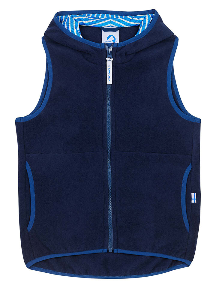 Флисовый жилет finkid Poppeli, темно-синий 
Флисовый жилет finkid Poppeli, темно-синий