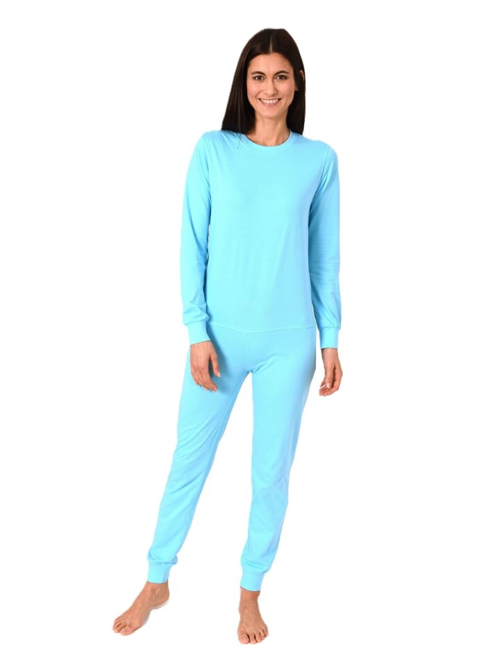 Трусы NORMANN Pflegeoverall langarm Reißverschluss Rücken, бирюзовый 
Трусы NORMANN Pflegeoverall langarm Reißverschluss Rücken, бирюзовый