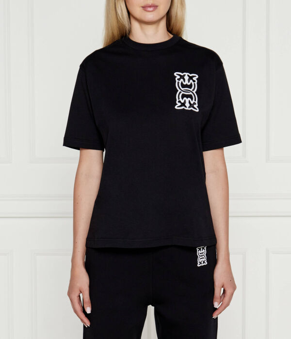 Футболка женская Pinko с логотипом бренда, черный
Футболка женская Pinko с логотипом бренда, черный