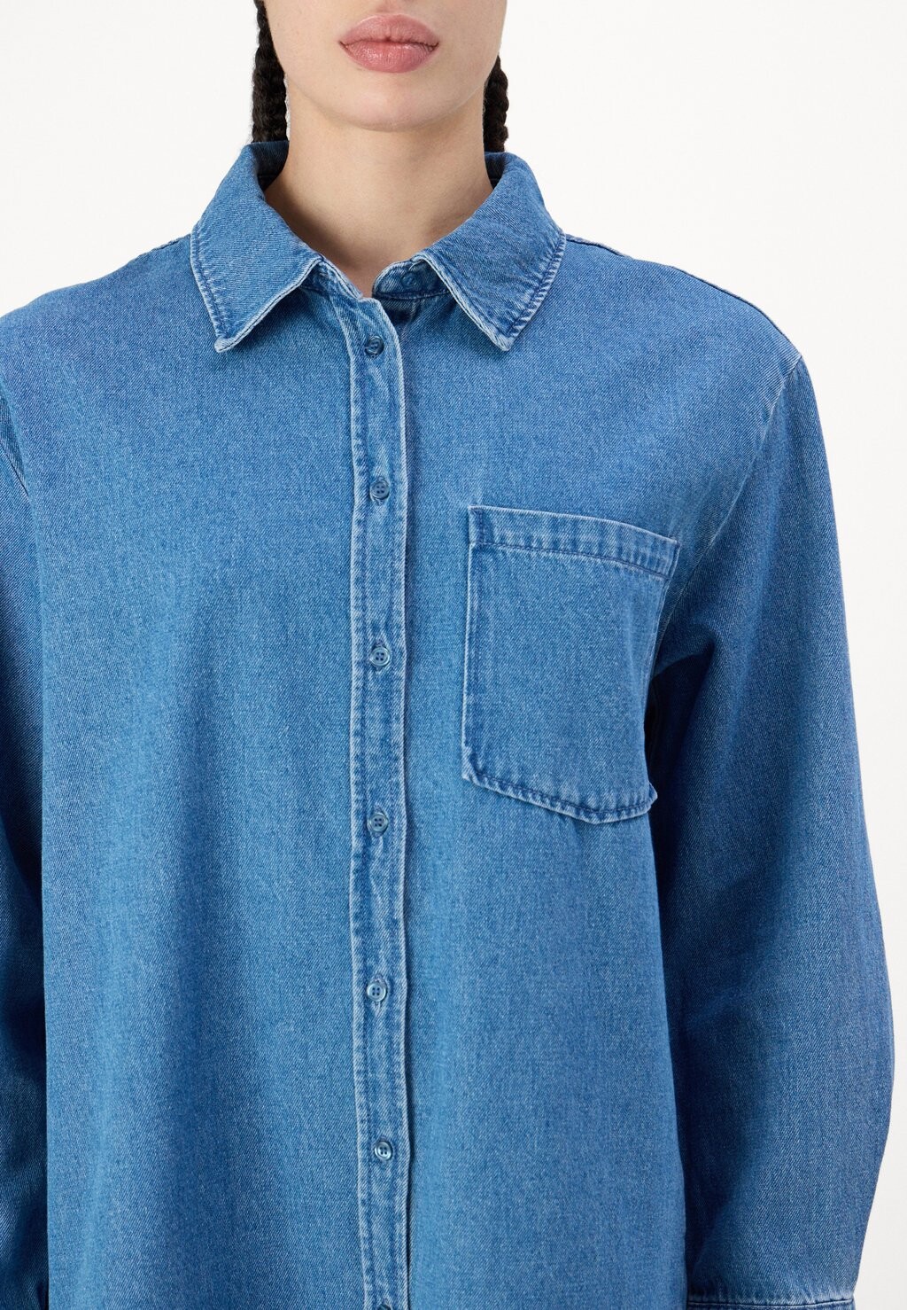 Рубашка PCMAISIE Pieces, синие джинсы
Рубашка PCMAISIE Pieces, синие джинсы