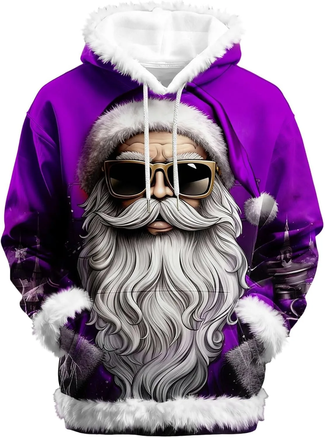 Ugly Christmas Hoodies для мужчин с длинным рукавом и забавным рождественским принтом aihihe
Ugly Christmas Hoodies для мужчин с длинным рукавом и забавным рождественским принтом aihihe