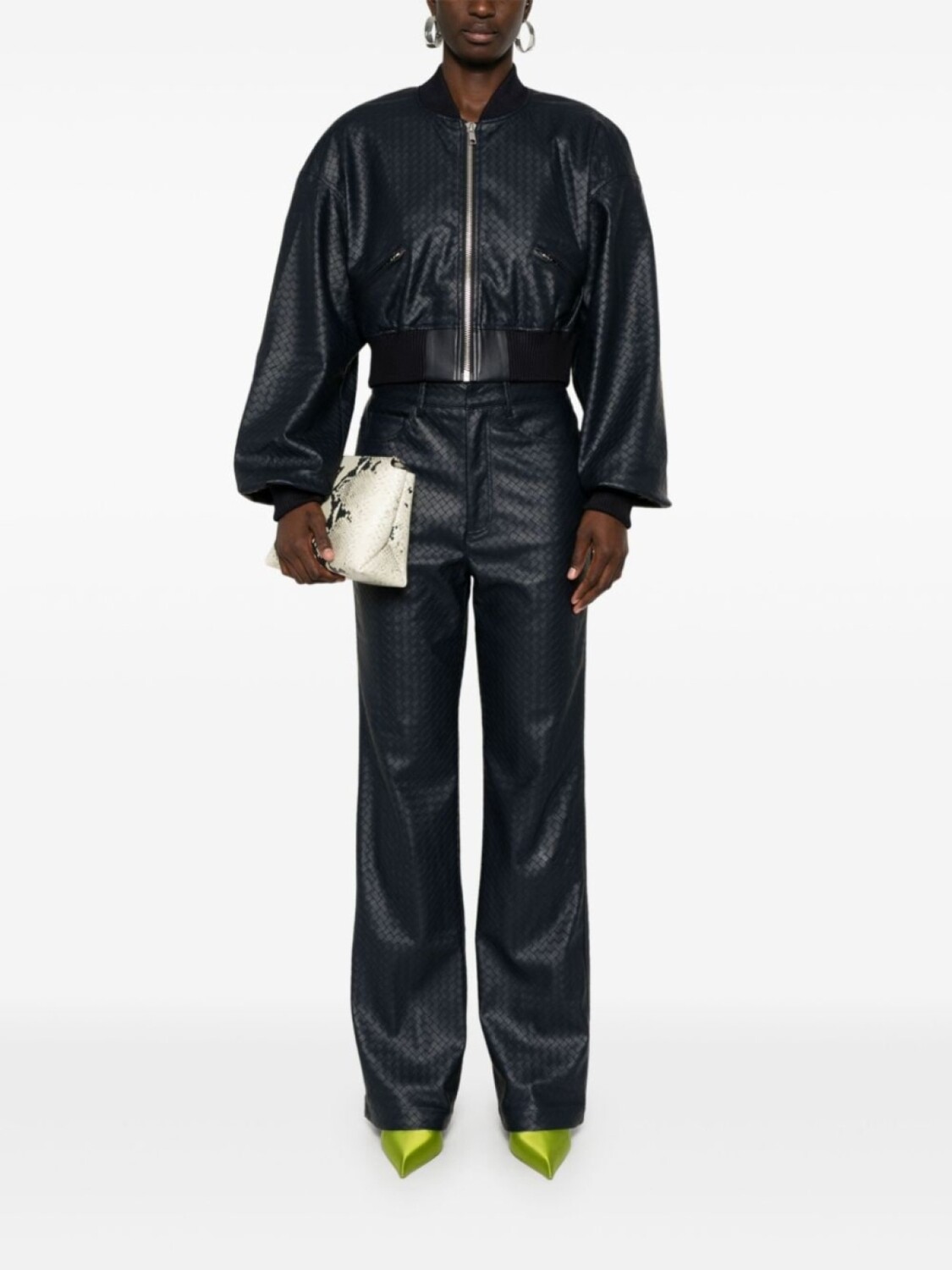 ROTATE BIRGER CHRISTENSEN укороченный жакет с плетеной отделкой, синий
ROTATE BIRGER CHRISTENSEN укороченный жакет с плетеной отделкой, синий