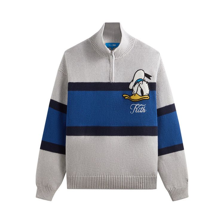 Свитер Kith x Disney Donald Duck Quarter Zip Wyona Sweater, Light Heather Grey
Свитер Kith x Disney Donald Duck Quarter Zip Wyona Sweater, Light Heather Grey