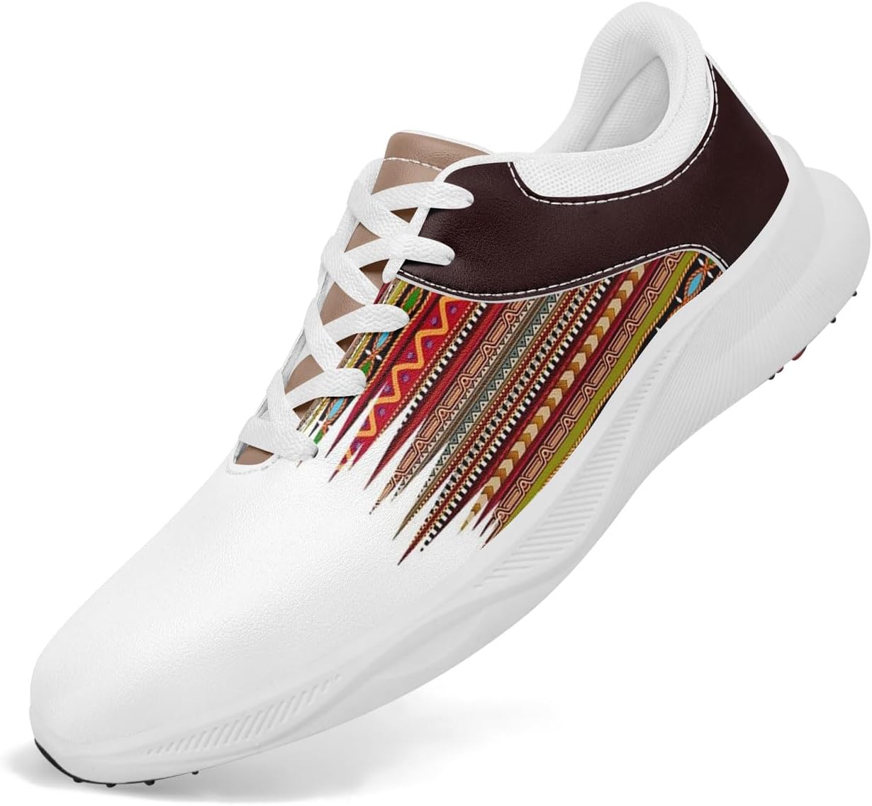 Мужские гольф-кроссовки, спортивные водонепроницаемые гольф-ботинки без шипов, нескользящие с воздухопроницаемой амортизацией, спортивная обувь для женщин Coolcustomize, Brown-white-b
Мужские гольф-кроссовки, спортивные водонепроницаемые гольф-ботинки без шипов, нескользящие с воздухопроницаемой амортизацией, спортивная обувь для женщин Coolcustomize, Brown-white-b