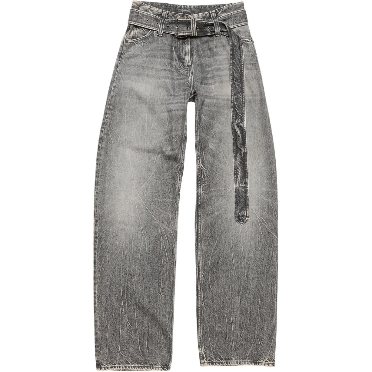 Джинсы с поясом Acne Studios, черный
Джинсы с поясом Acne Studios, черный