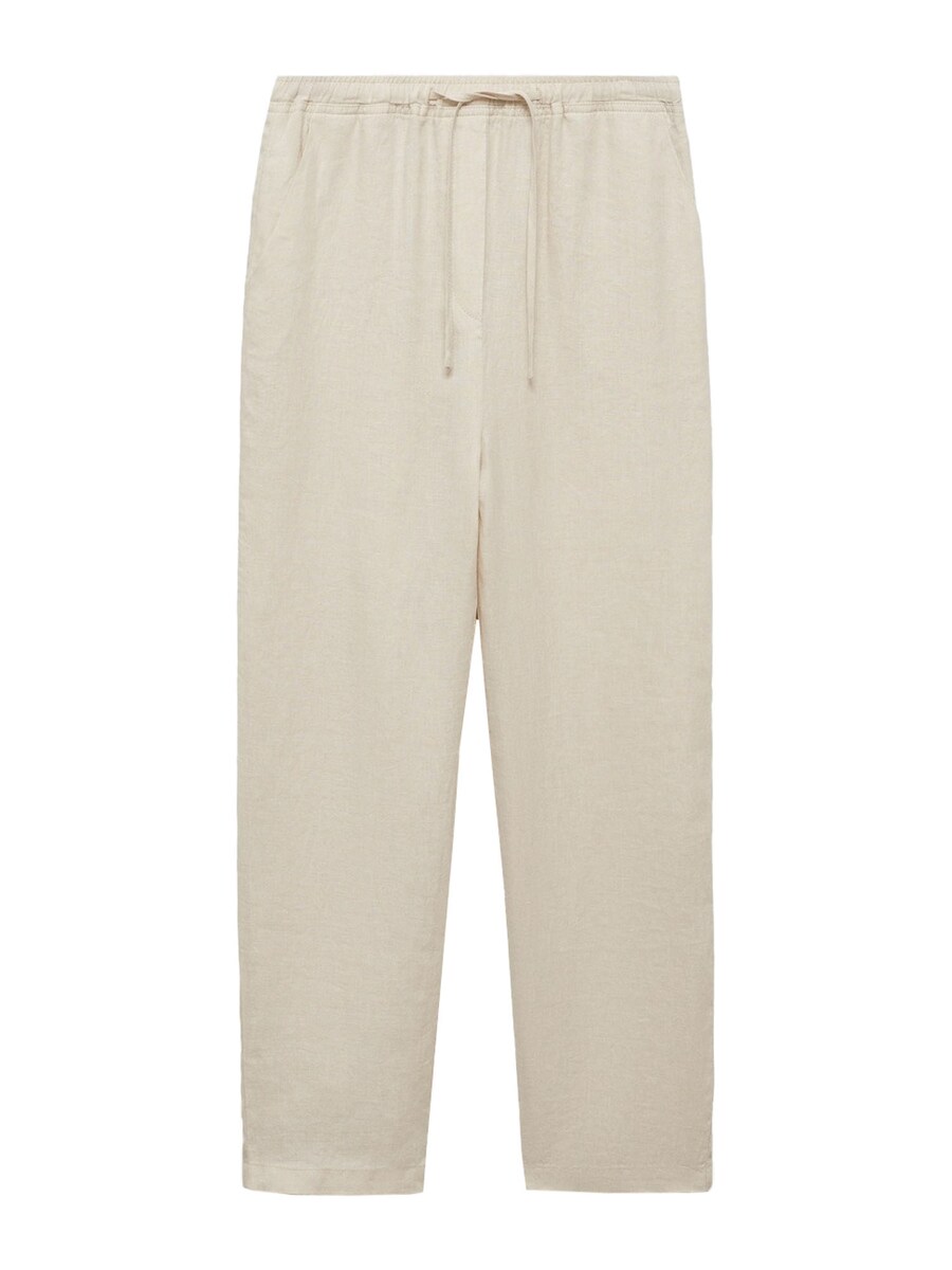 Брюки свободного кроя MANGO, серый 
Брюки свободного кроя MANGO, серый