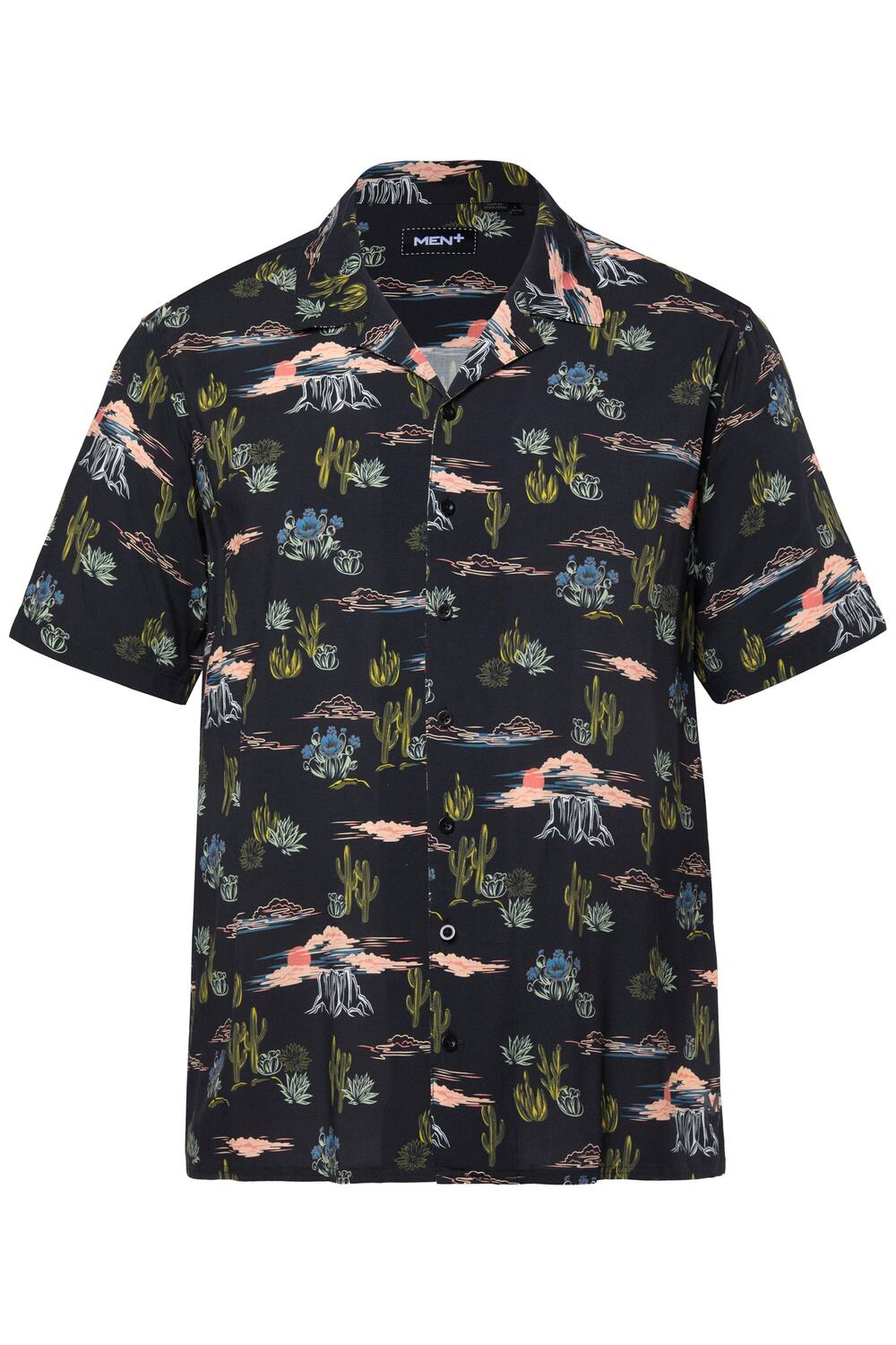 Men Plus Рубашка на пуговицах Regular fit в черном цвете
Men Plus Рубашка на пуговицах Regular fit в черном цвете