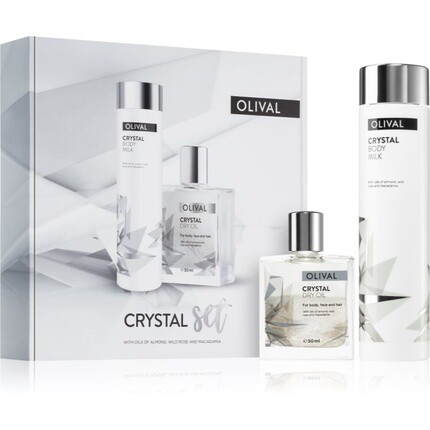 Подарочный набор Olive Crystal – богат питательными веществами и увлажняет Olival
Подарочный набор Olive Crystal – богат питательными веществами и увлажняет Olival