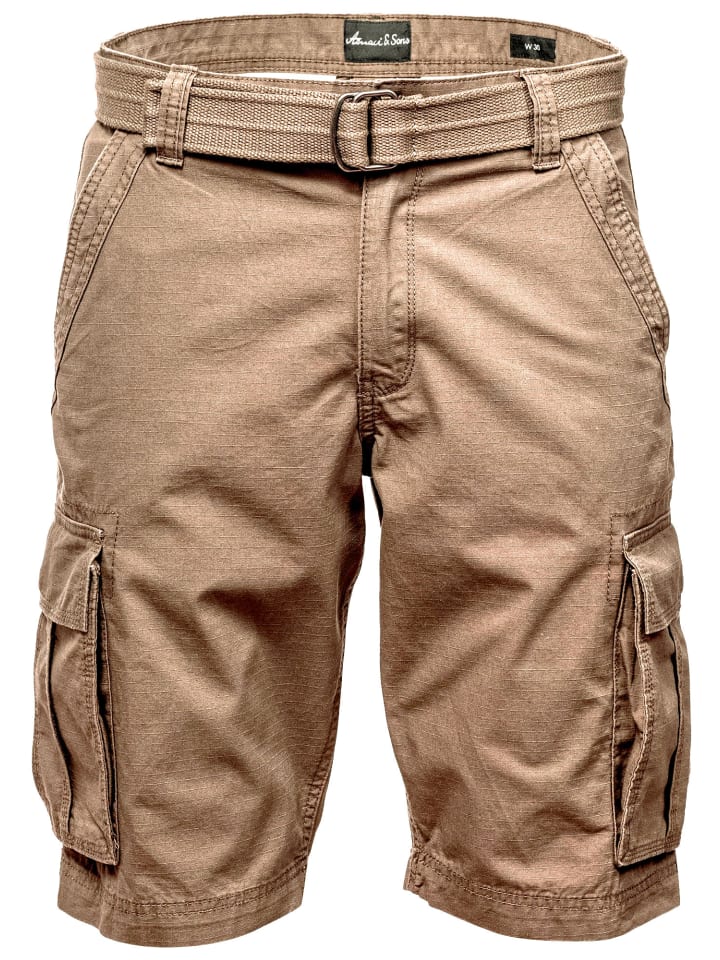 Шорты чинос с ремнем MIDFIELD бежевого цвета Amaci&Sons
Шорты чинос с ремнем MIDFIELD бежевого цвета Amaci&Sons