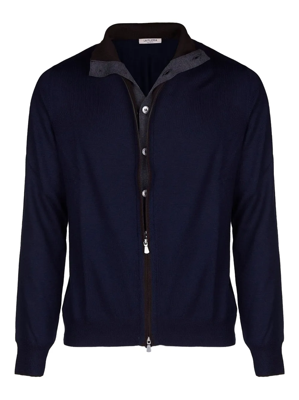 Кардиган на молнии Fileria, синий
Кардиган на молнии Fileria, синий