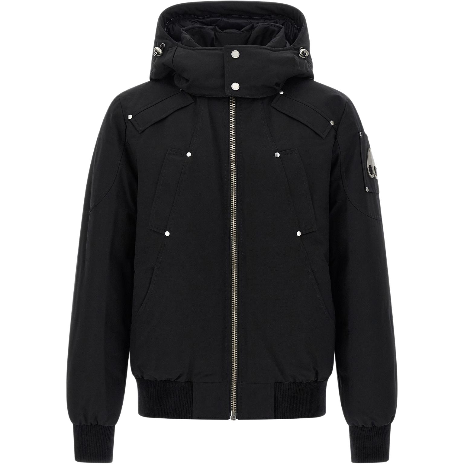 Пуховая куртка с капюшоном Moose Knuckles, черный
Пуховая куртка с капюшоном Moose Knuckles, черный