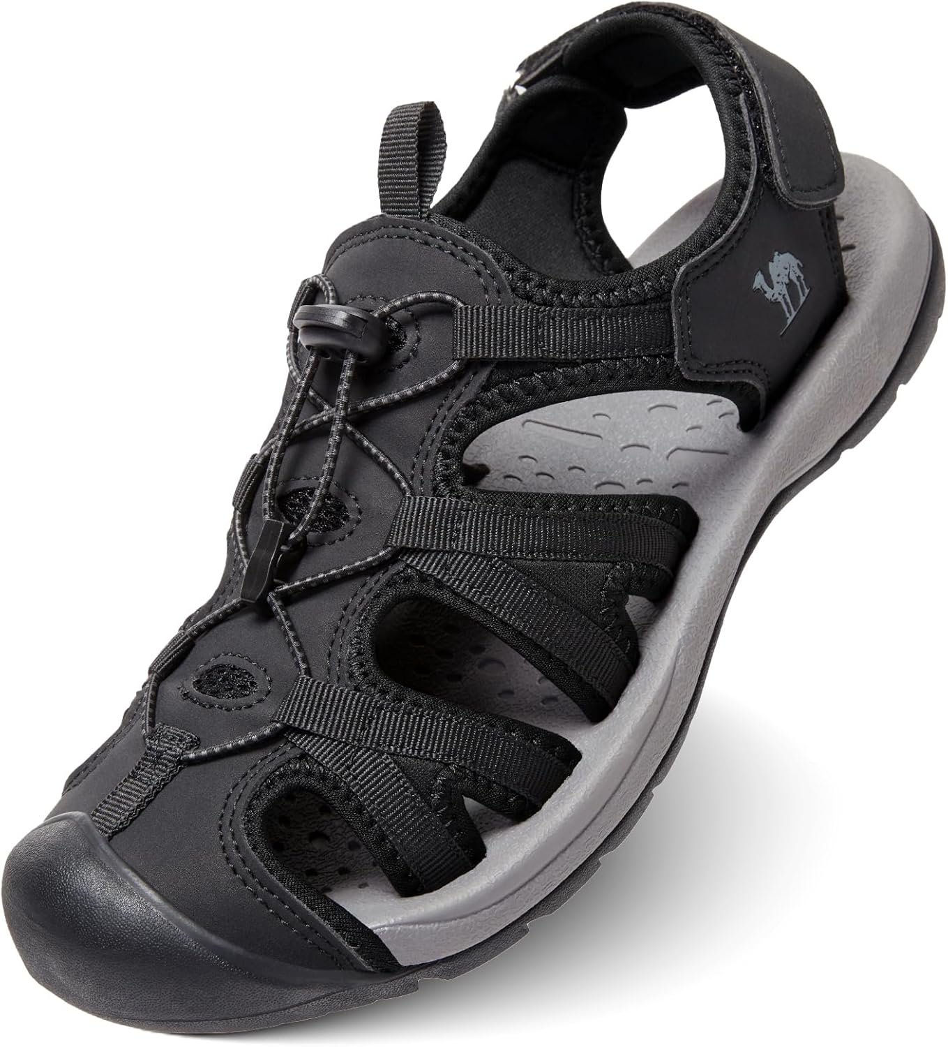 Мужские походные сандалии CAMELSPORTS с закрытым носком, для улицы и пляжа, водонепроницаемые спортивные сандалии-рыбацкие тапочки, водная обувь, черный
Мужские походные сандалии CAMELSPORTS с закрытым носком, для улицы и пляжа, водонепроницаемые спортивные сандалии-рыбацкие тапочки, водная обувь, черный