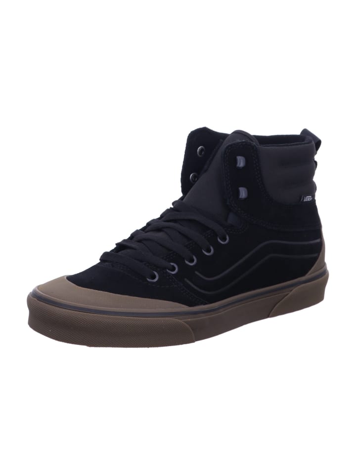 Черные высокие кеды Vans
Черные высокие кеды Vans