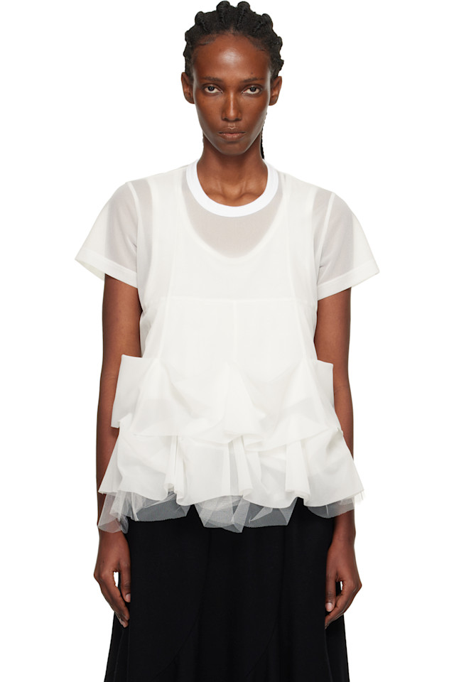 Многоярусная футболка Tao Comme Des Garçons, белый
Многоярусная футболка Tao Comme Des Garçons, белый