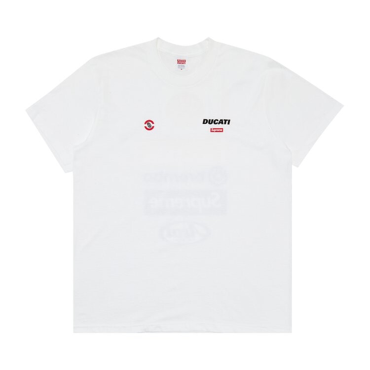 Футболка Supreme x Ducati Logos Tee, белый
Футболка Supreme x Ducati Logos Tee, белый