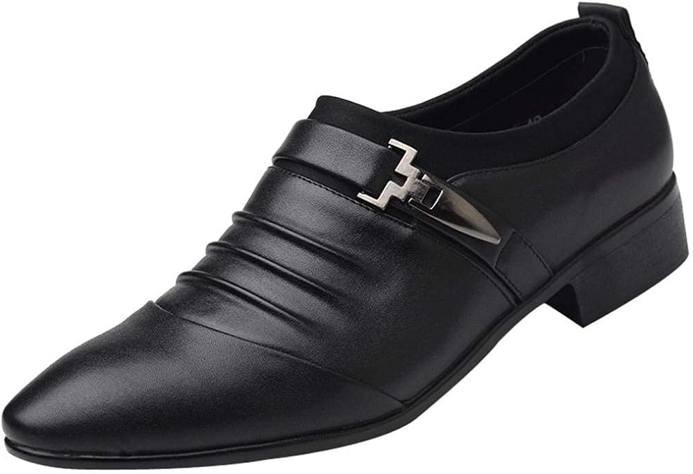 Мужские туфли ZHOUYF, модные с пряжкой, на липучке, с заостренным носком, для костюма, формальные туфли, свадебные и оксфорды, повседневные легкие дышащие кожаные туфли, черный
Мужские туфли ZHOUYF, модные с пряжкой, на липучке, с заостренным носком, для костюма, формальные туфли, свадебные и оксфорды, повседневные легкие дышащие кожаные туфли, черный