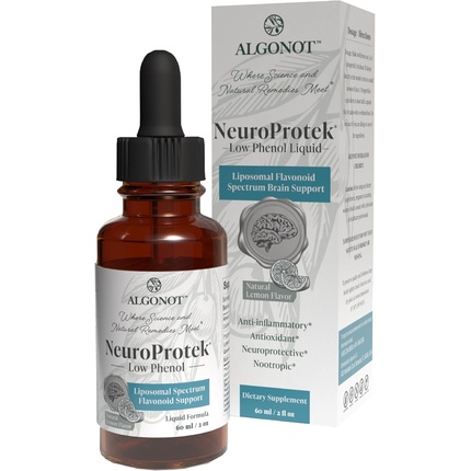 Neuroprotek Low Phenol Liquid 60 порций - единственная жидкость с лютеолином Algonot
Neuroprotek Low Phenol Liquid 60 порций - единственная жидкость с лютеолином Algonot