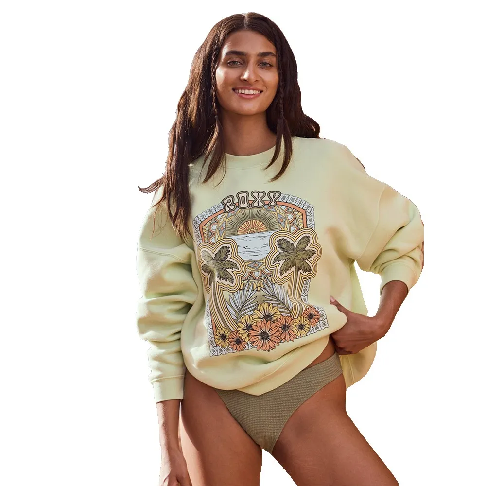 Толстовка Roxy Lineup Oversized Crew A Butterfly, желтый
Толстовка Roxy Lineup Oversized Crew A Butterfly, желтый