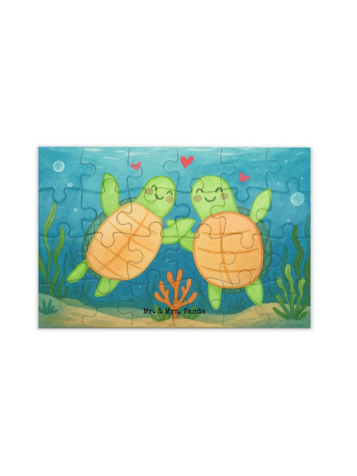 Mr. & Mrs. Panda Puzzle Turtles Pair Design without Saying in White
Mr. & Mrs. Panda Puzzle Turtles Pair Design without Saying in White
