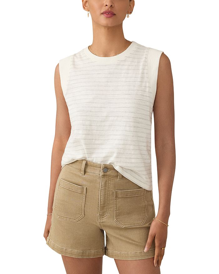 Майка с эффектом утолщённой нити Muscle Faherty, белый
Майка с эффектом утолщённой нити Muscle Faherty, белый