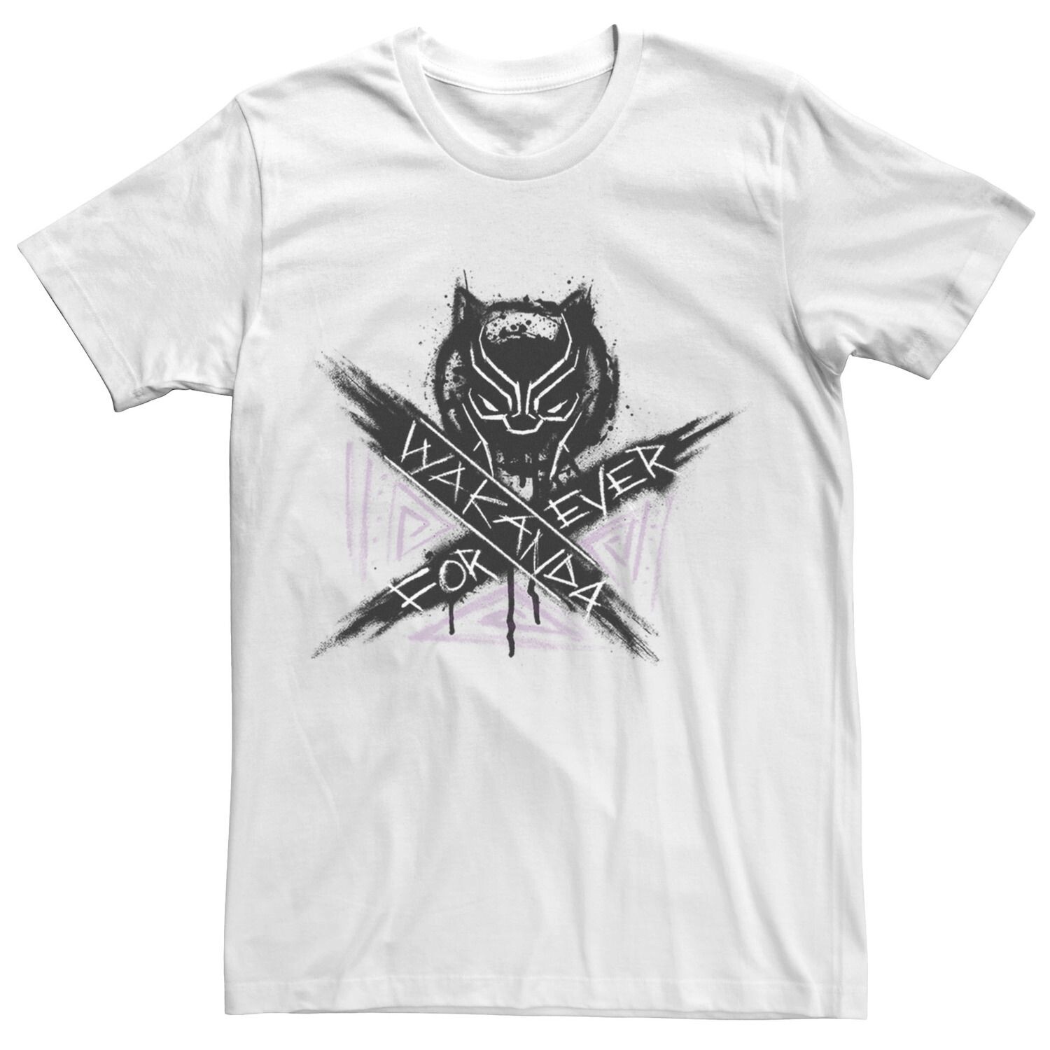 Мужская футболка с рисунком Wakanda Forever Black Panther с рисунком Marvel
Мужская футболка с рисунком Wakanda Forever Black Panther с рисунком Marvel