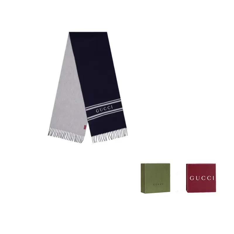 GUCCI Шерстяной вязаный шарф Unisex Marine Blue/Gray, Серый, GUCCI Шерстяной вязаный шарф Unisex Marine Blue/Gray
GUCCI Шерстяной вязаный шарф Unisex Marine Blue/Gray, Серый, GUCCI Шерстяной вязаный шарф Unisex Marine Blue/Gray