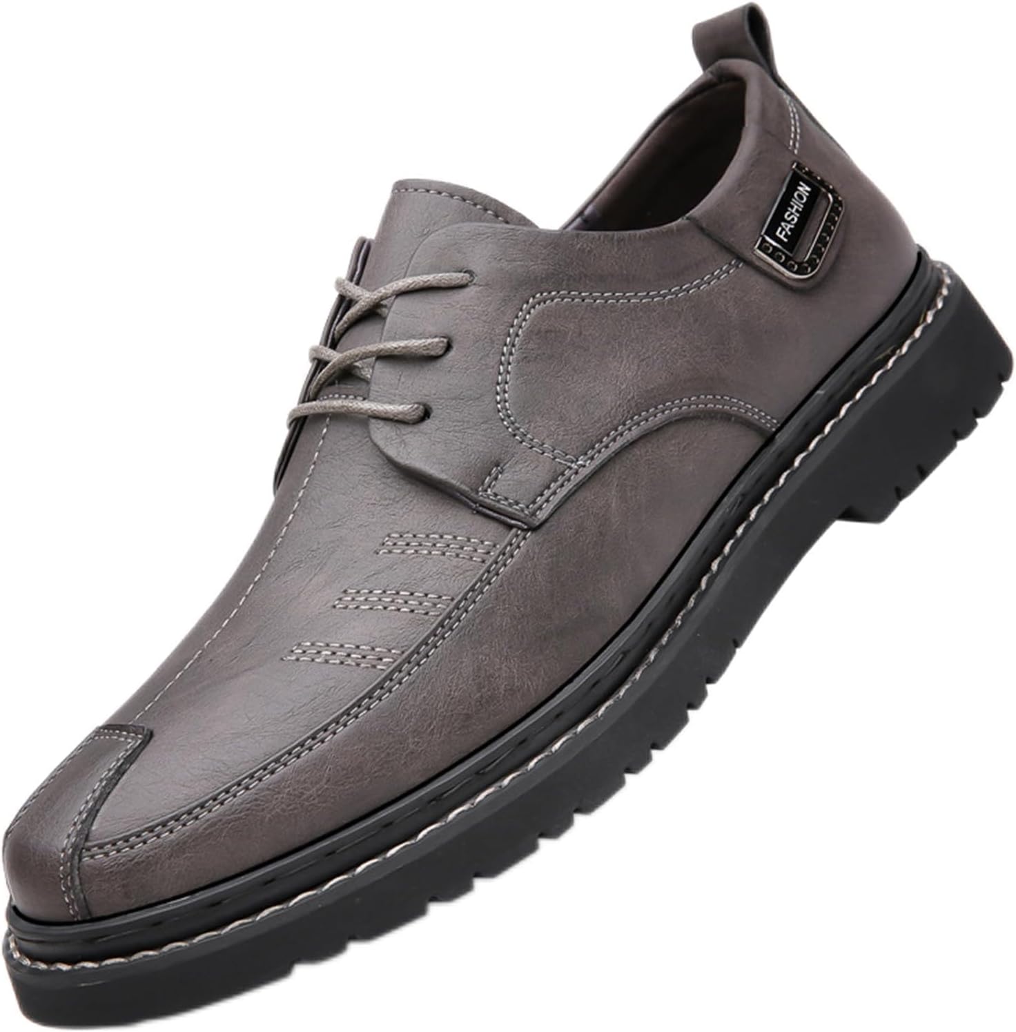Мужские кожаные повседневные деловые оксфорды на шнуровке, плоские классические туфли, дышащие, с мягкой подошвой, удобные лоферы для ходьбы Ephirebra, серый
Мужские кожаные повседневные деловые оксфорды на шнуровке, плоские классические туфли, дышащие, с мягкой подошвой, удобные лоферы для ходьбы Ephirebra, серый
