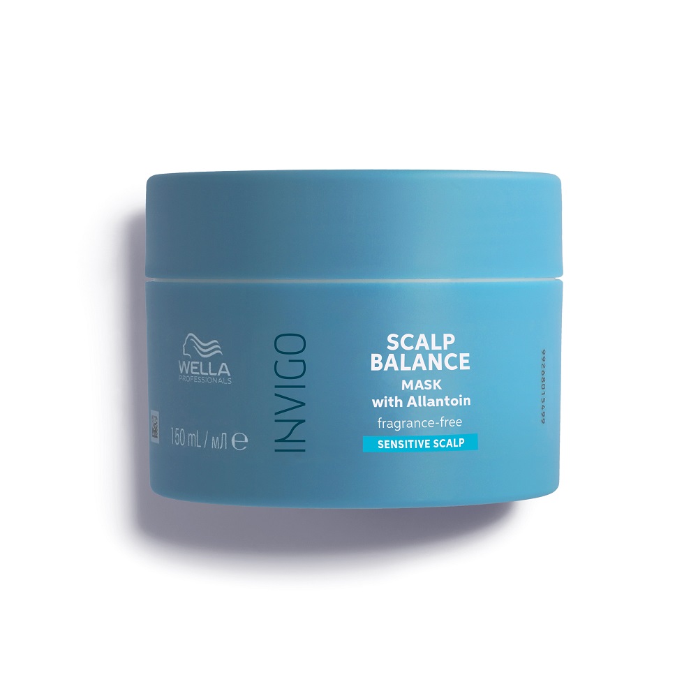 Успокаивающая маска для чувствительной кожи головы invigo scalp balance soothing & fragrance-free mask Wella Professionals, 150 мл
Успокаивающая маска для чувствительной кожи головы invigo scalp balance soothing & fragrance-free mask Wella Professionals, 150 мл