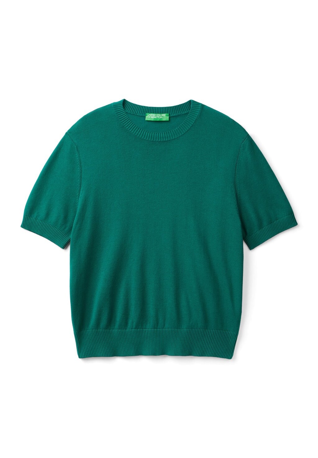 Базовая футболка CREWNECK SHORT SLEEVE REGULAR FIT United Colors of Benetton, зеленый
Базовая футболка CREWNECK SHORT SLEEVE REGULAR FIT United Colors of Benetton, зеленый