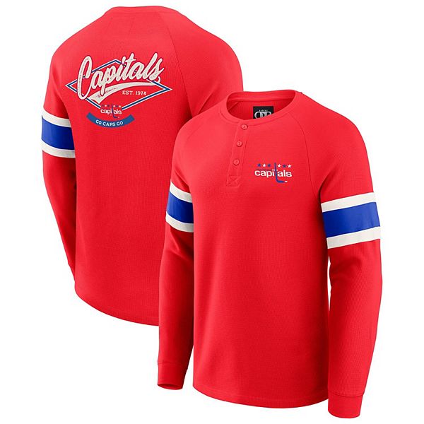 Мужская красная футболка Washington Capitals с длинным рукавом и воротником-хенли Darius Rucker Collection By Fanatics
Мужская красная футболка Washington Capitals с длинным рукавом и воротником-хенли Darius Rucker Collection By Fanatics