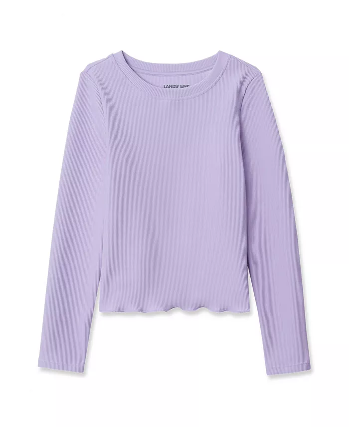 Топ с длинными рукавами и резинкой для девочек Lands' End, красный
Топ с длинными рукавами и резинкой для девочек Lands' End, красный