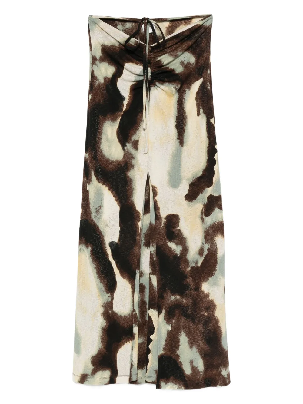 Юбка с кулиской Nanushka, зеленый
Юбка с кулиской Nanushka, зеленый