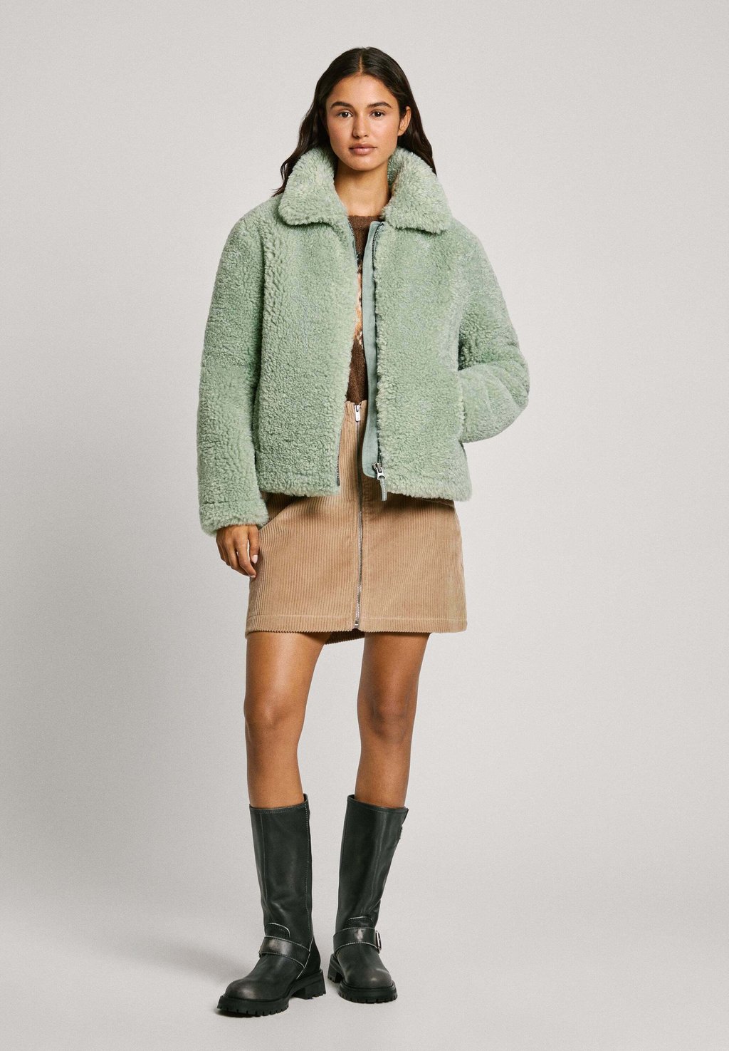 Зимняя куртка Pepe Jeans, светло-зеленый
Зимняя куртка Pepe Jeans, светло-зеленый