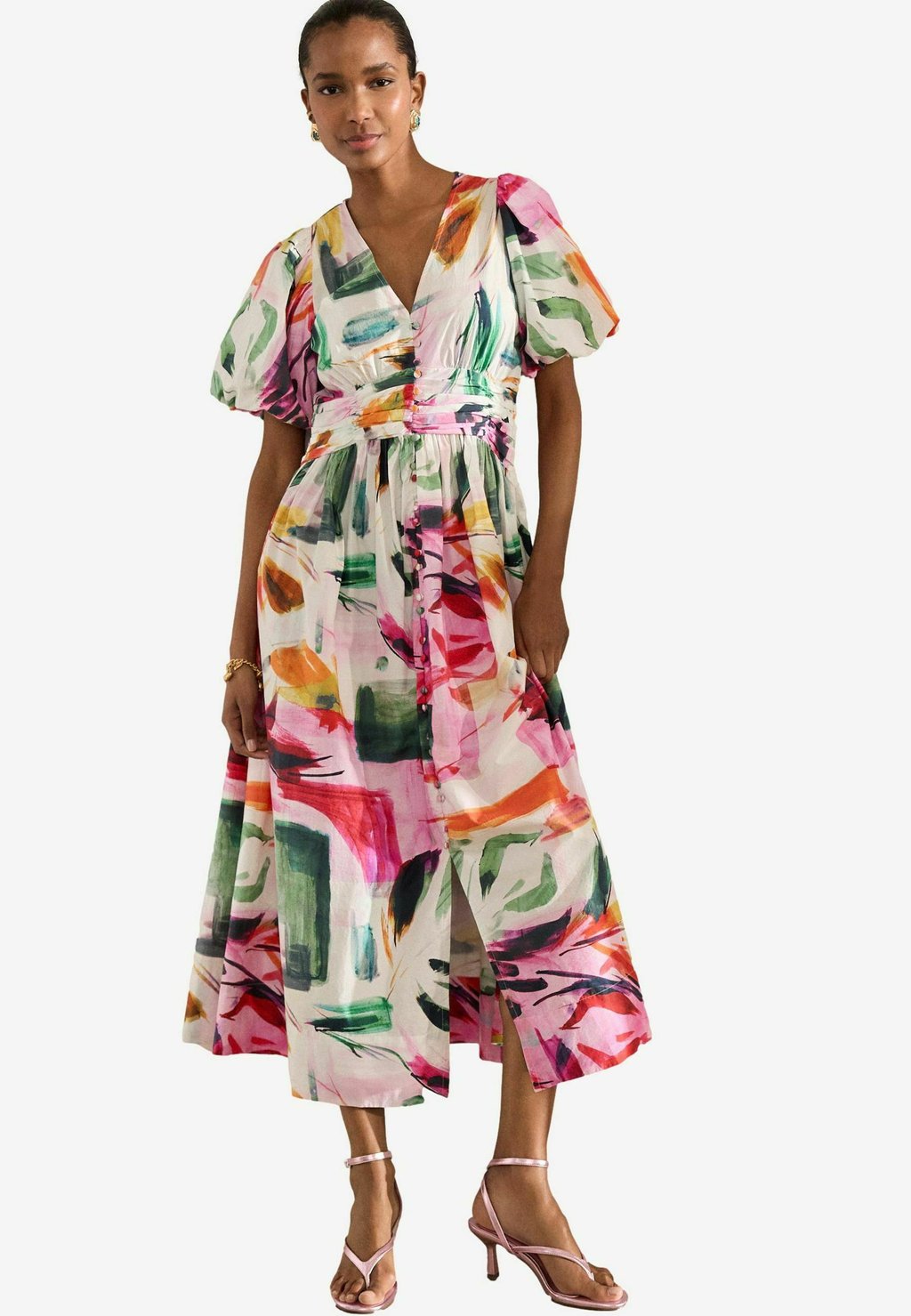 Повседневное платье REGULAR FIT - PUFF SLEEVE BUTTON DOWN Next, белый
Повседневное платье REGULAR FIT - PUFF SLEEVE BUTTON DOWN Next, белый