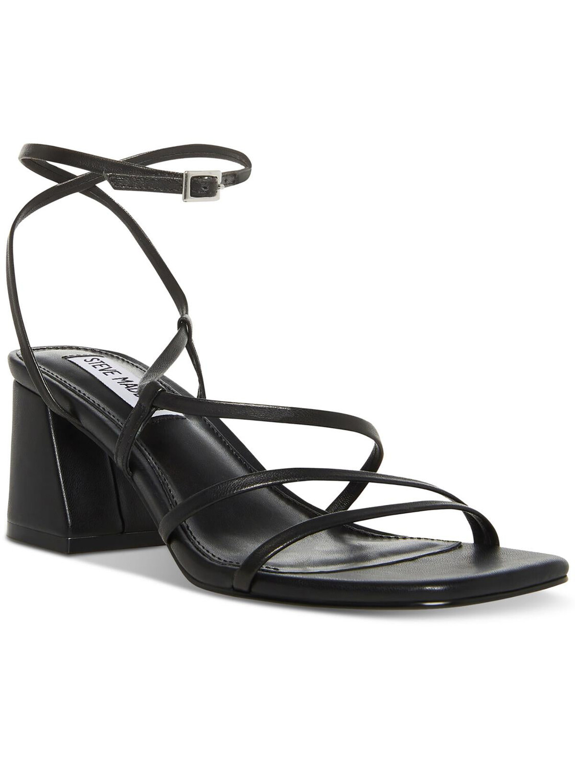 Женские кожаные босоножки Alyce с открытым носком и пяткой на пятке Steve Madden, цвет Black Leather
Женские кожаные босоножки Alyce с открытым носком и пяткой на пятке Steve Madden, цвет Black Leather