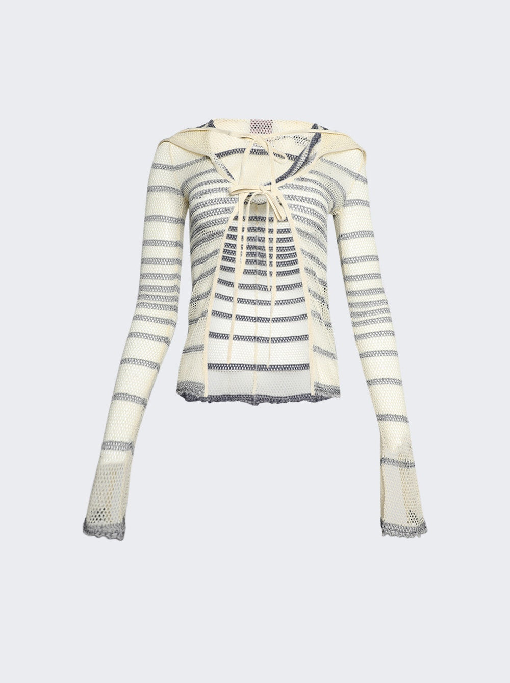 Кардиган X Knwls Mariniere Pointelle Jean Paul Gaultier, экрю/темно-синий
Кардиган X Knwls Mariniere Pointelle Jean Paul Gaultier, экрю/темно-синий