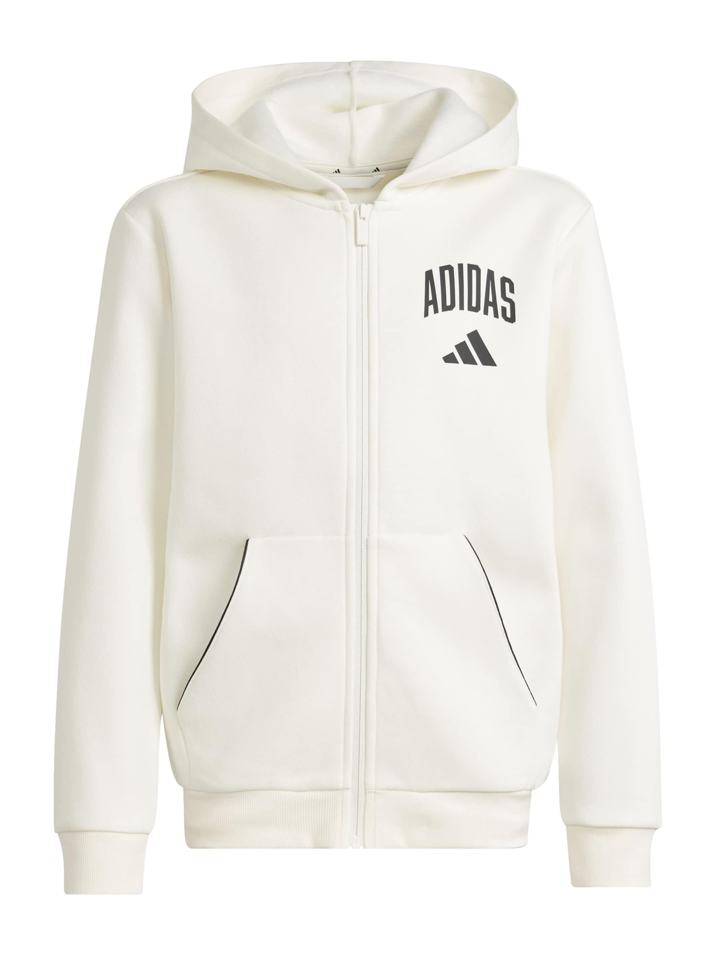 Adidas Sportswear Спортивный худи на молнии в натуральном белом цвете
Adidas Sportswear Спортивный худи на молнии в натуральном белом цвете