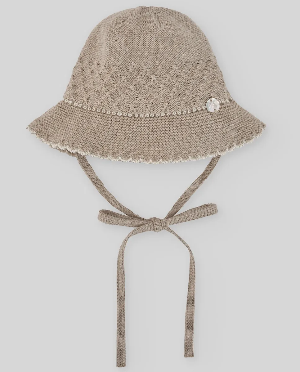 Кашемировая шапочка для девочки, коллекция Pony PAZ Rodríguez, бежевый
Кашемировая шапочка для девочки, коллекция Pony PAZ Rodríguez, бежевый