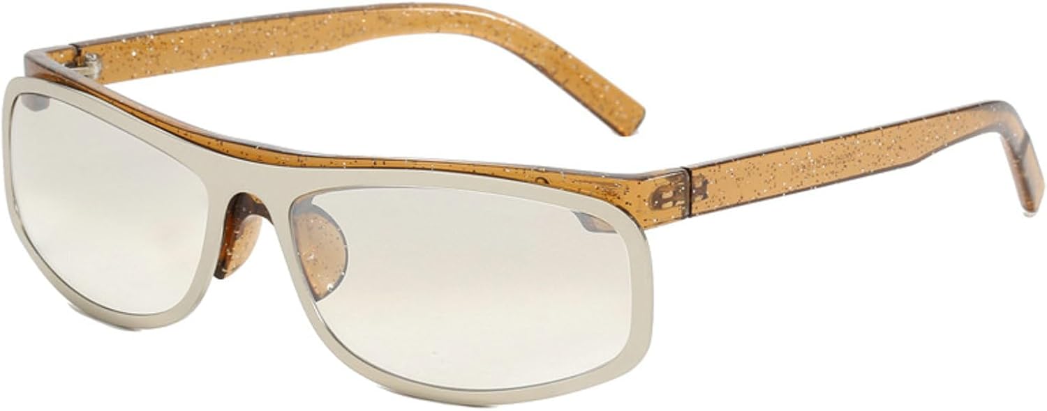 Винтажные роскошные дизайнерские солнцезащитные очки Y2K изогнутой квадратной формы для женщин и мужчин в стиле панк, популярные металлические спортивные очки для велоспорта N45 mincl, Silver
Винтажные роскошные дизайнерские солнцезащитные очки Y2K изогнутой квадратной формы для женщин и мужчин в стиле панк, популярные металлические спортивные очки для велоспорта N45 mincl, Silver