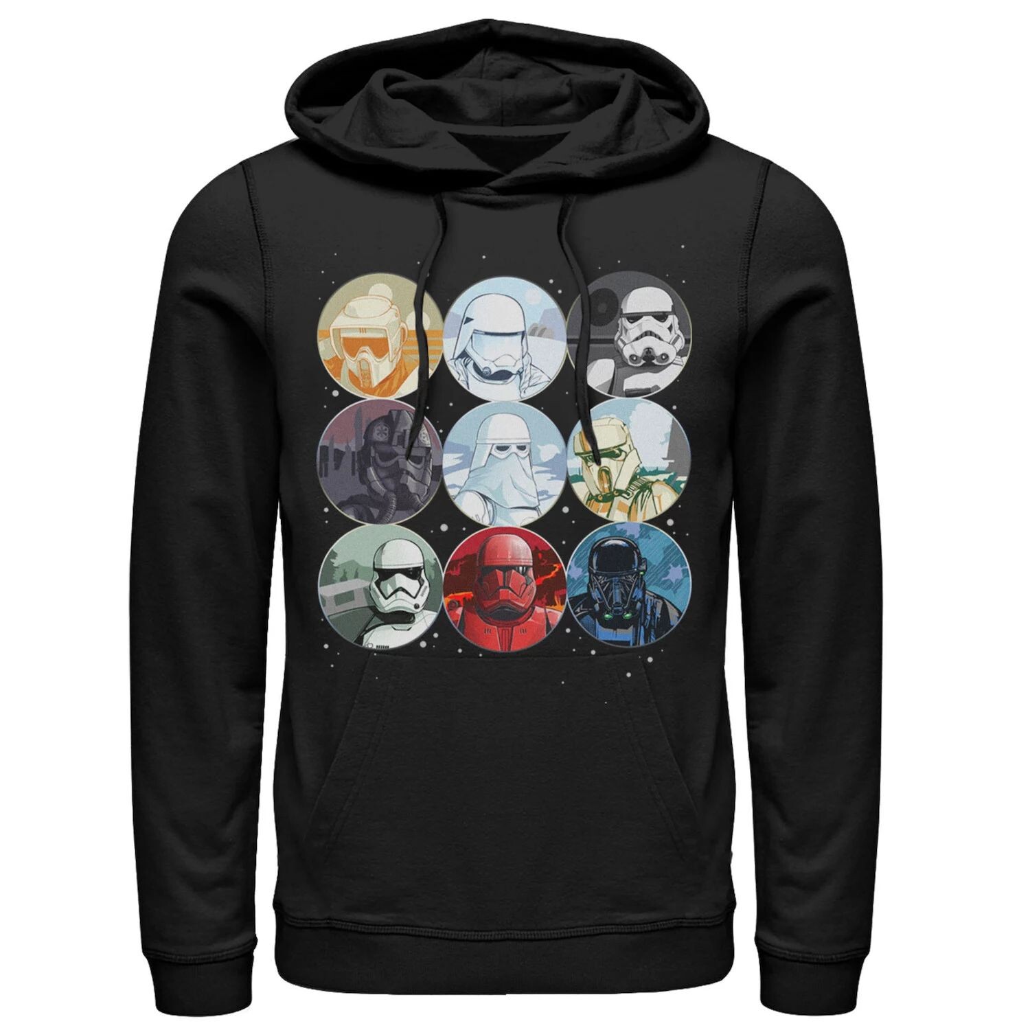 Мужская толстовка в сетку со шлемом солдата Звездных войн Licensed Character
Мужская толстовка в сетку со шлемом солдата Звездных войн Licensed Character